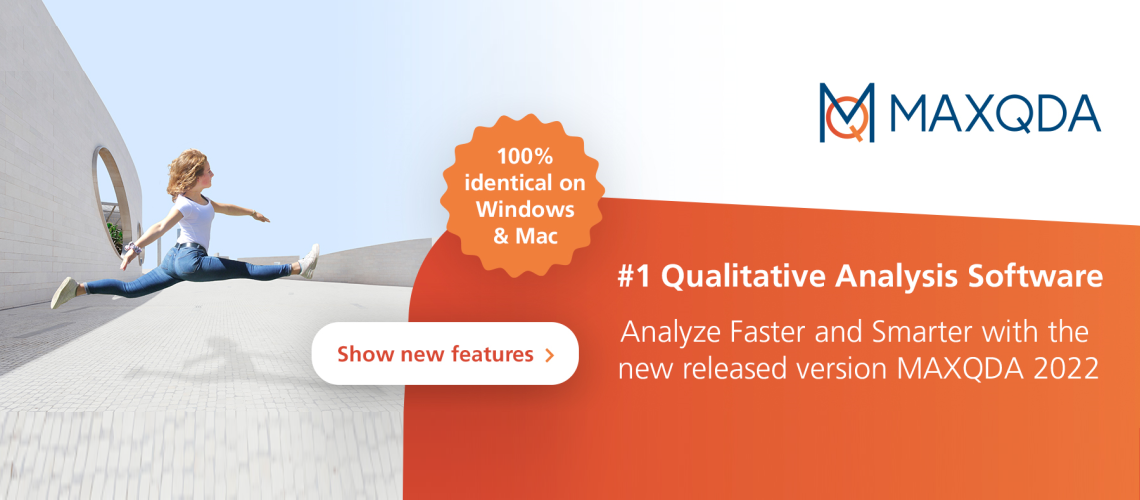 The new MAXQDA 2022 is available